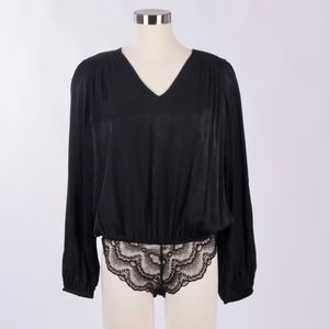 L/S V NECK BODYSUIT